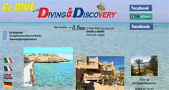 Desktop Screenshot of divingdiscovery.it